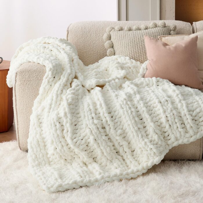 Chunky Knit "Large" Blanket